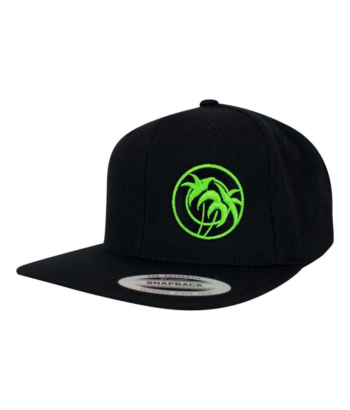 "Verde Palm" Flatbill Snapback Hat