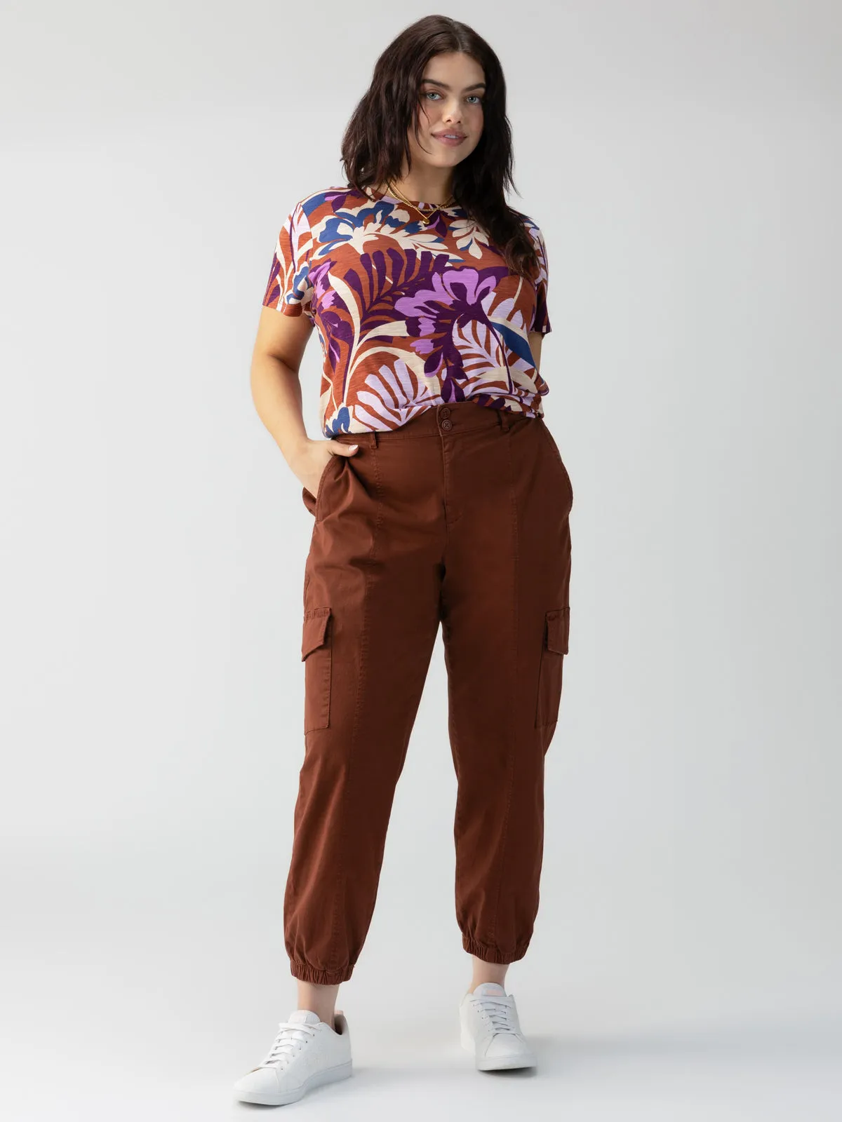 Rebel Standard Rise Pant Rich Clay Inclusive Collection