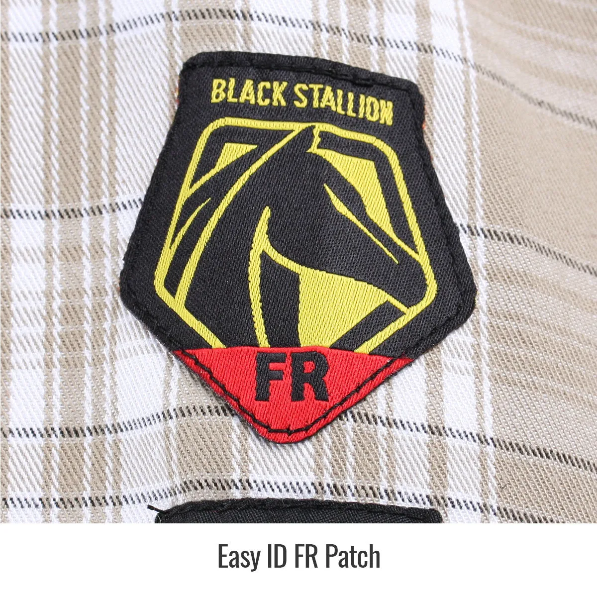 Revco Black Stallion AR/FR Khaki Plaid Cotton Work Shirt (WF2110-PK)