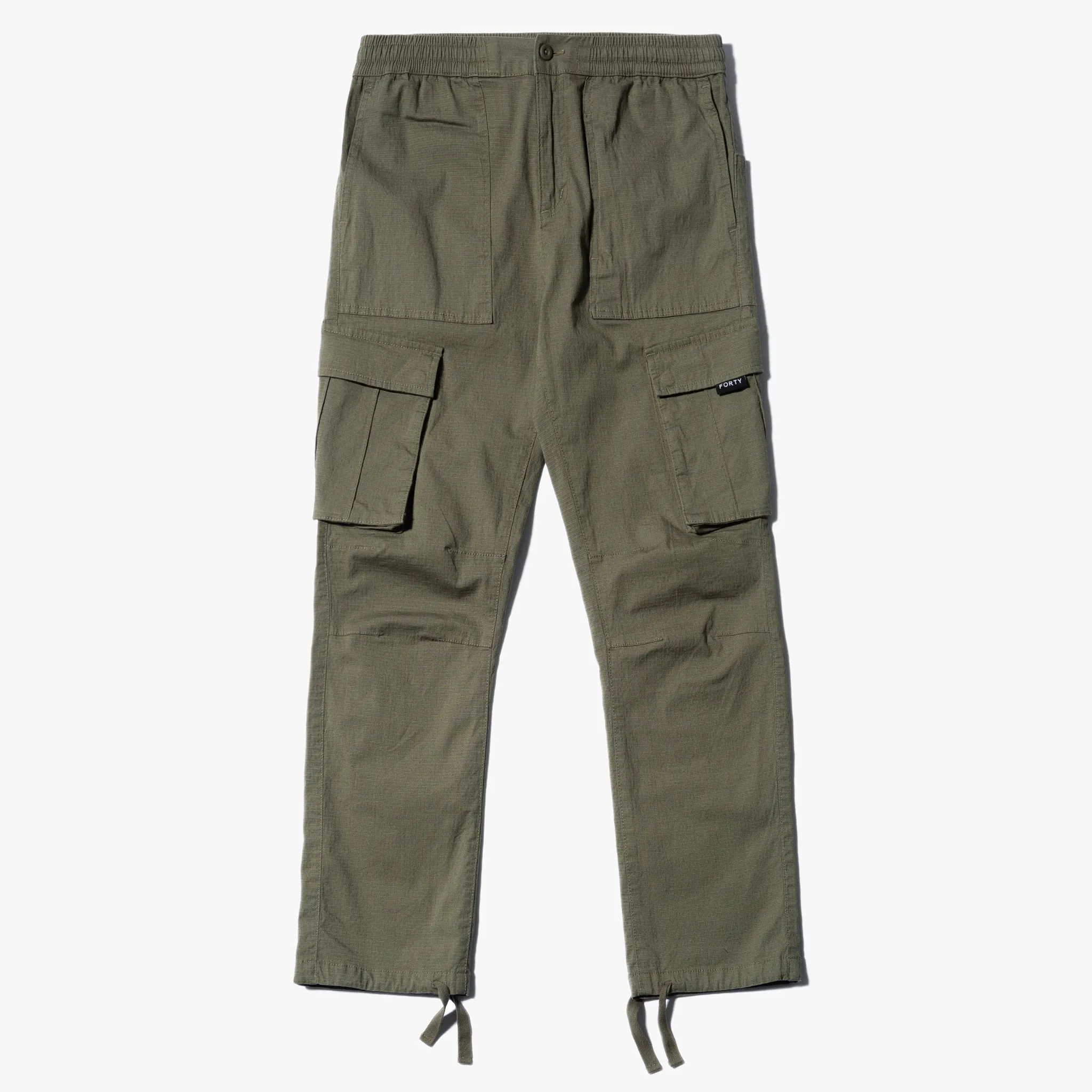 Rip Twill Ripstop Cargo Pant (Khaki Green)