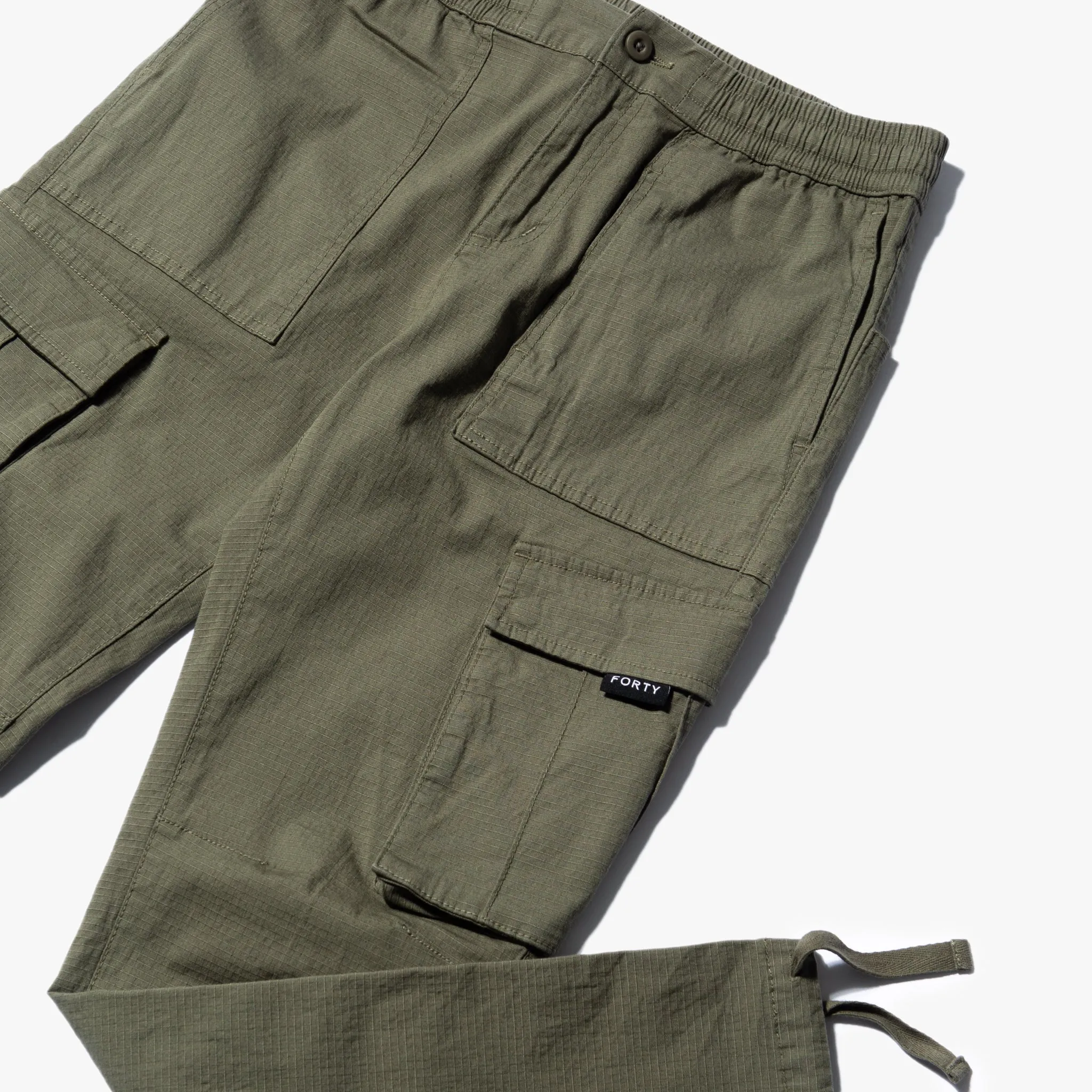 Rip Twill Ripstop Cargo Pant (Khaki Green)