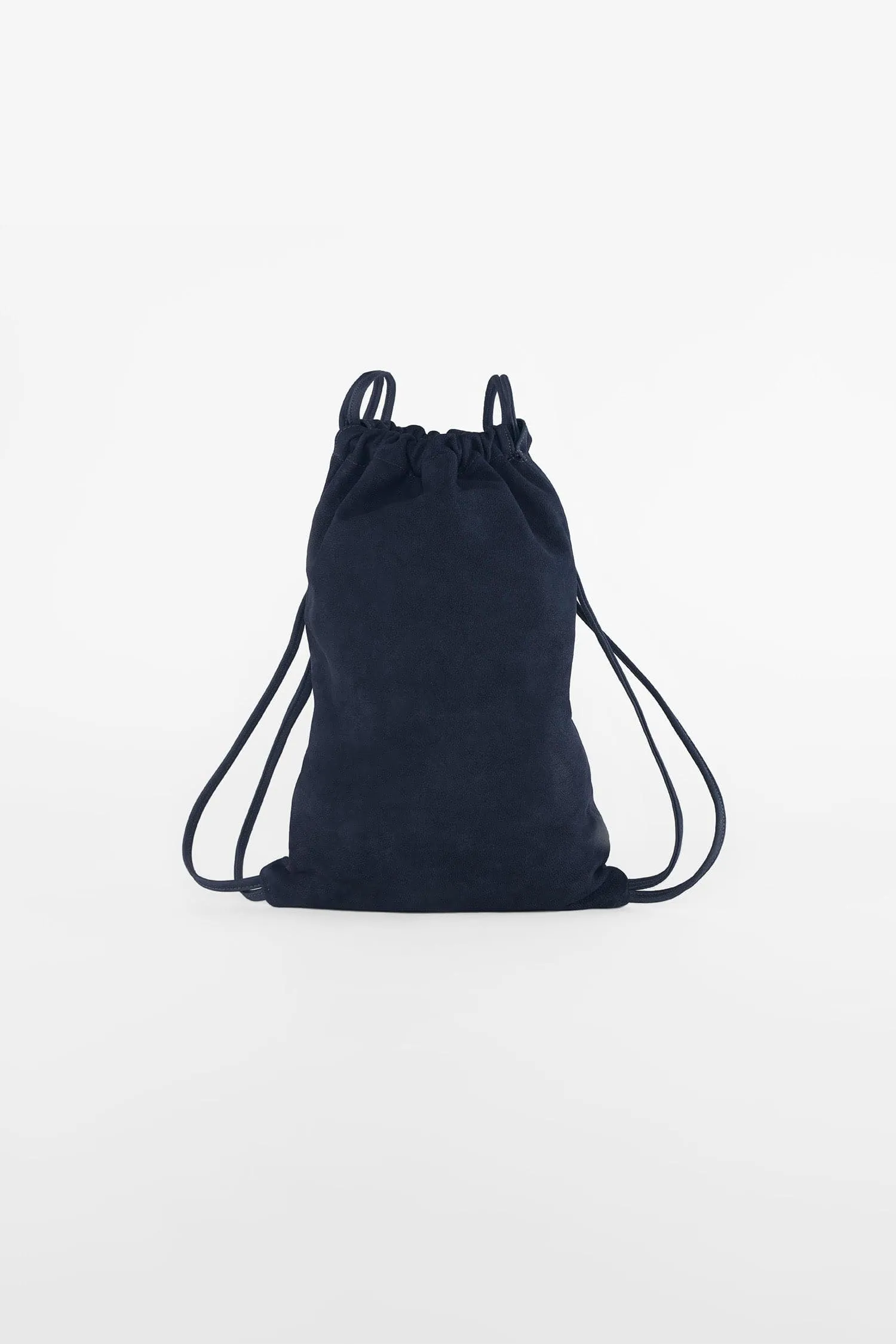 RLH3414 - Unisex Leather Drawstring Backpack