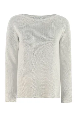 'S Max Mara Round-Neck Knitted Sweater