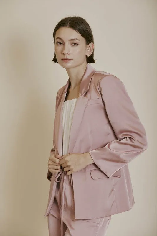 Satin Blazer