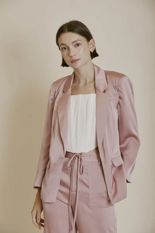 Satin Blazer