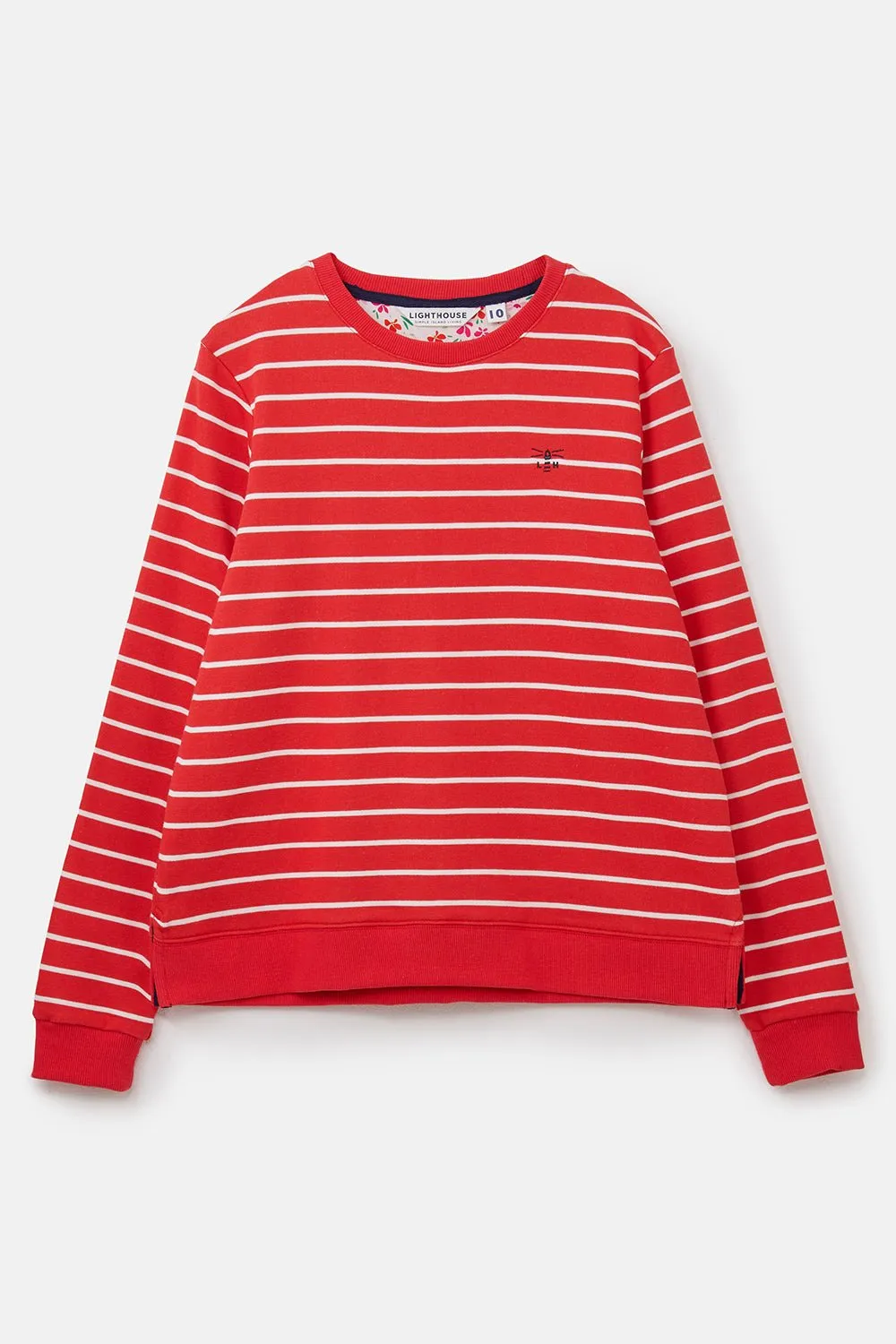 Seaside Jersey - Poppy Stripe