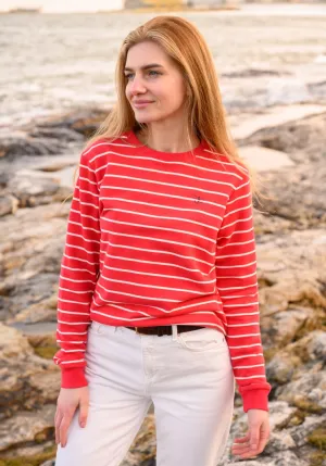 Seaside Jersey - Poppy Stripe