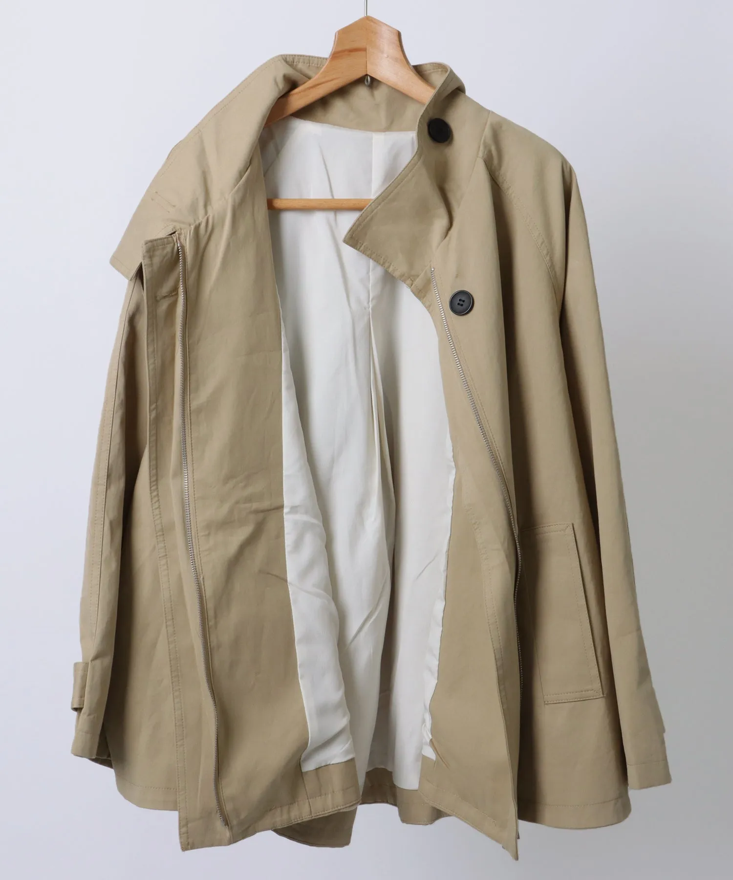 short trench coat