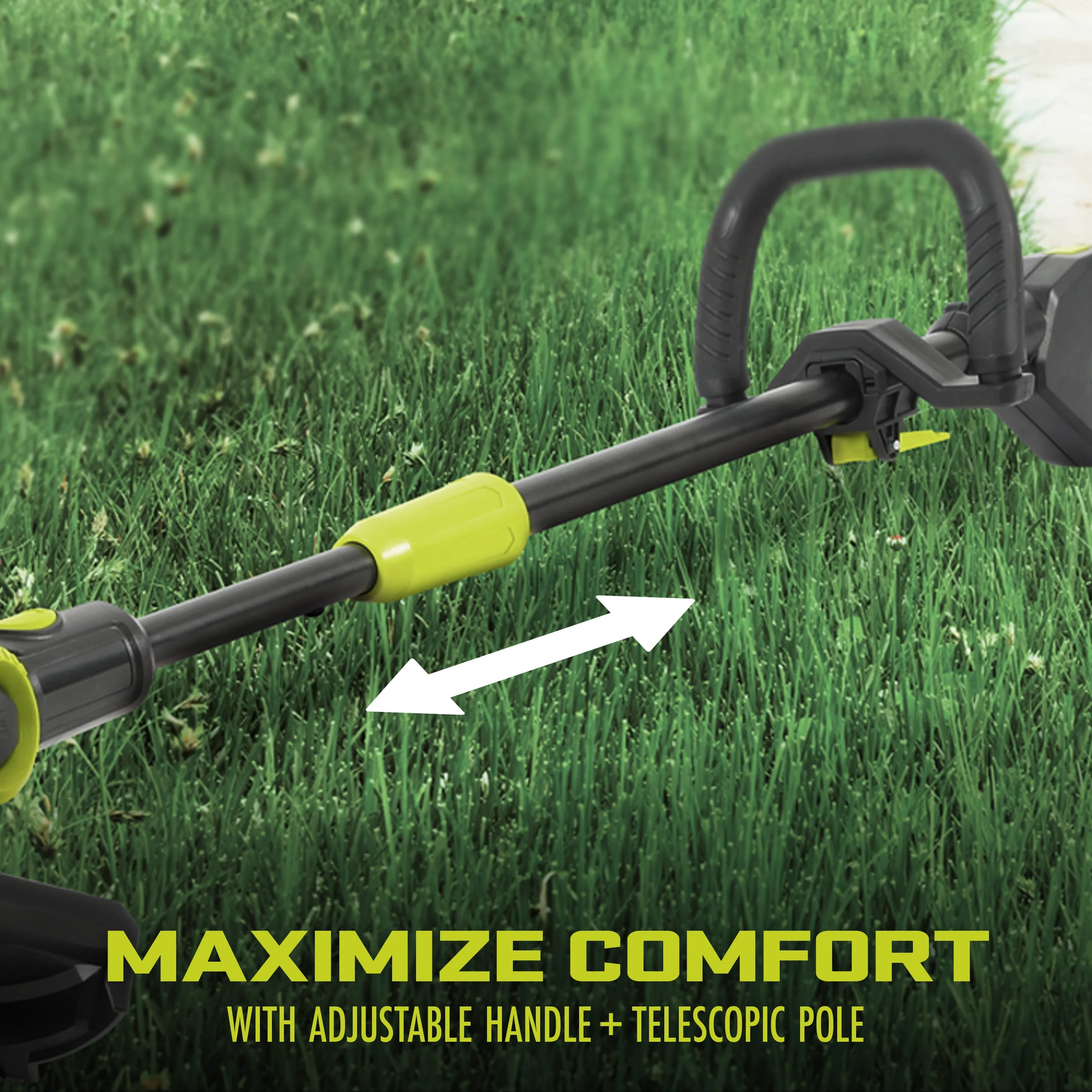 Sun Joe 24V-ST14-CT 24-Volt IONMAX Cordless String Trimmer | 12-Inch | Multi-Angle Head | Tool Only