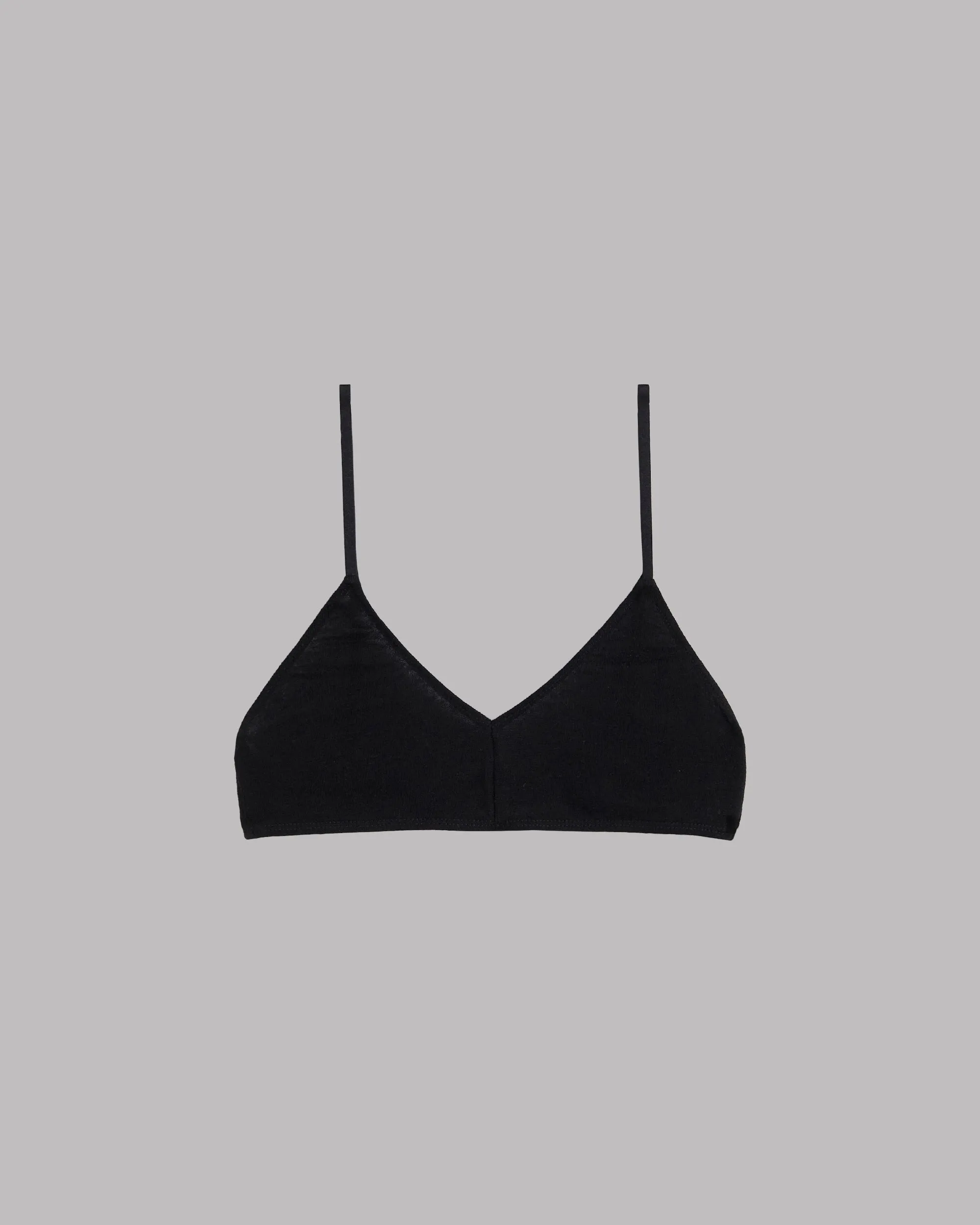 The Black Soft Bralette