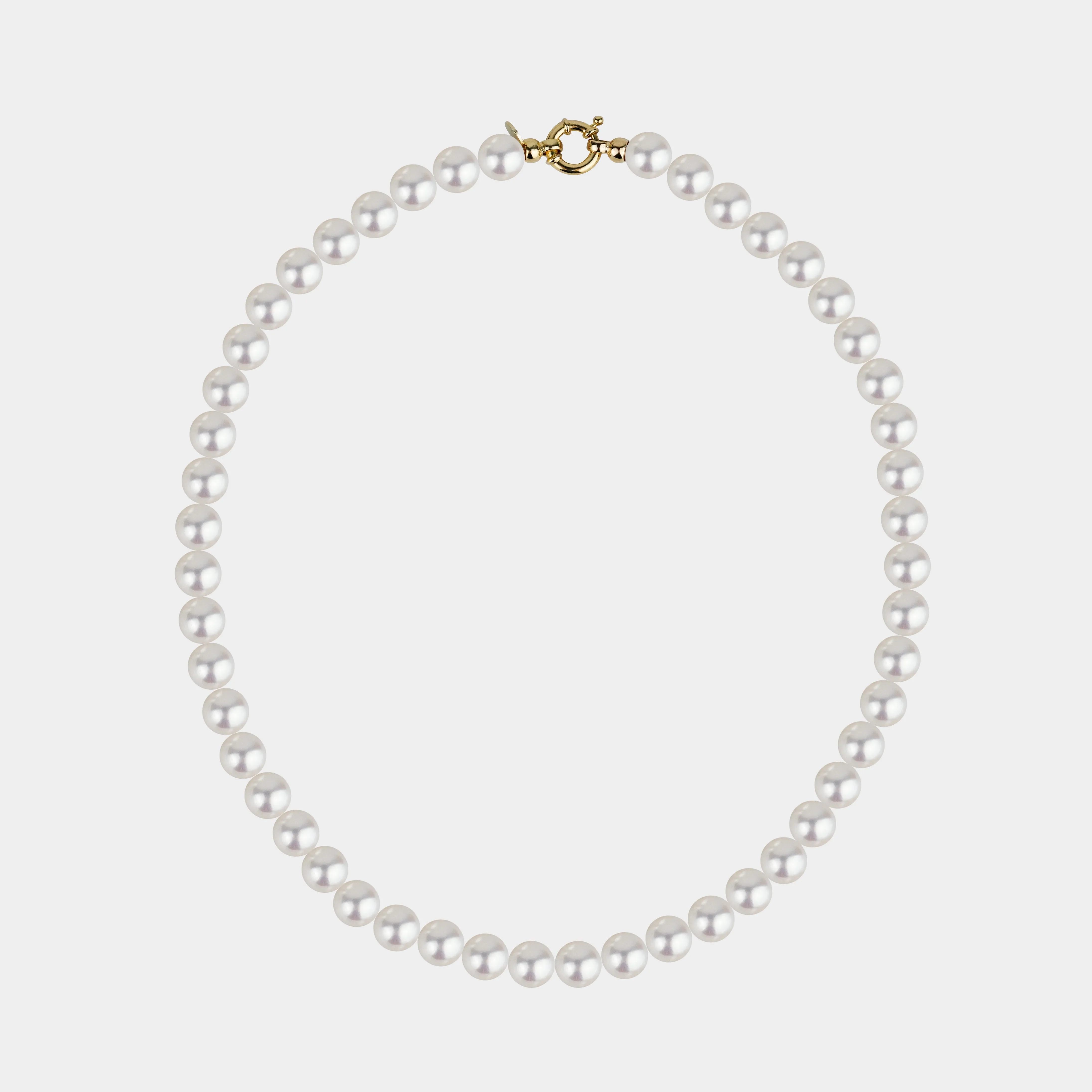 THE CLASSIC ROUND PEARL NECKLACE