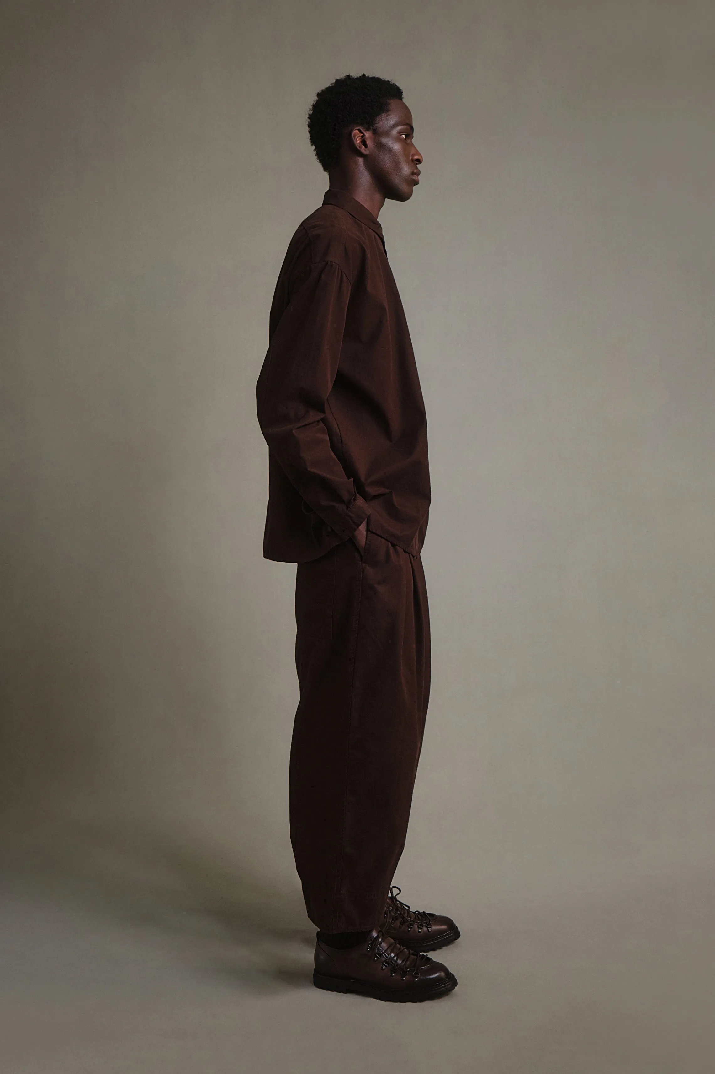 THE ETCHER TROUSER / WORK TWILL UMBER