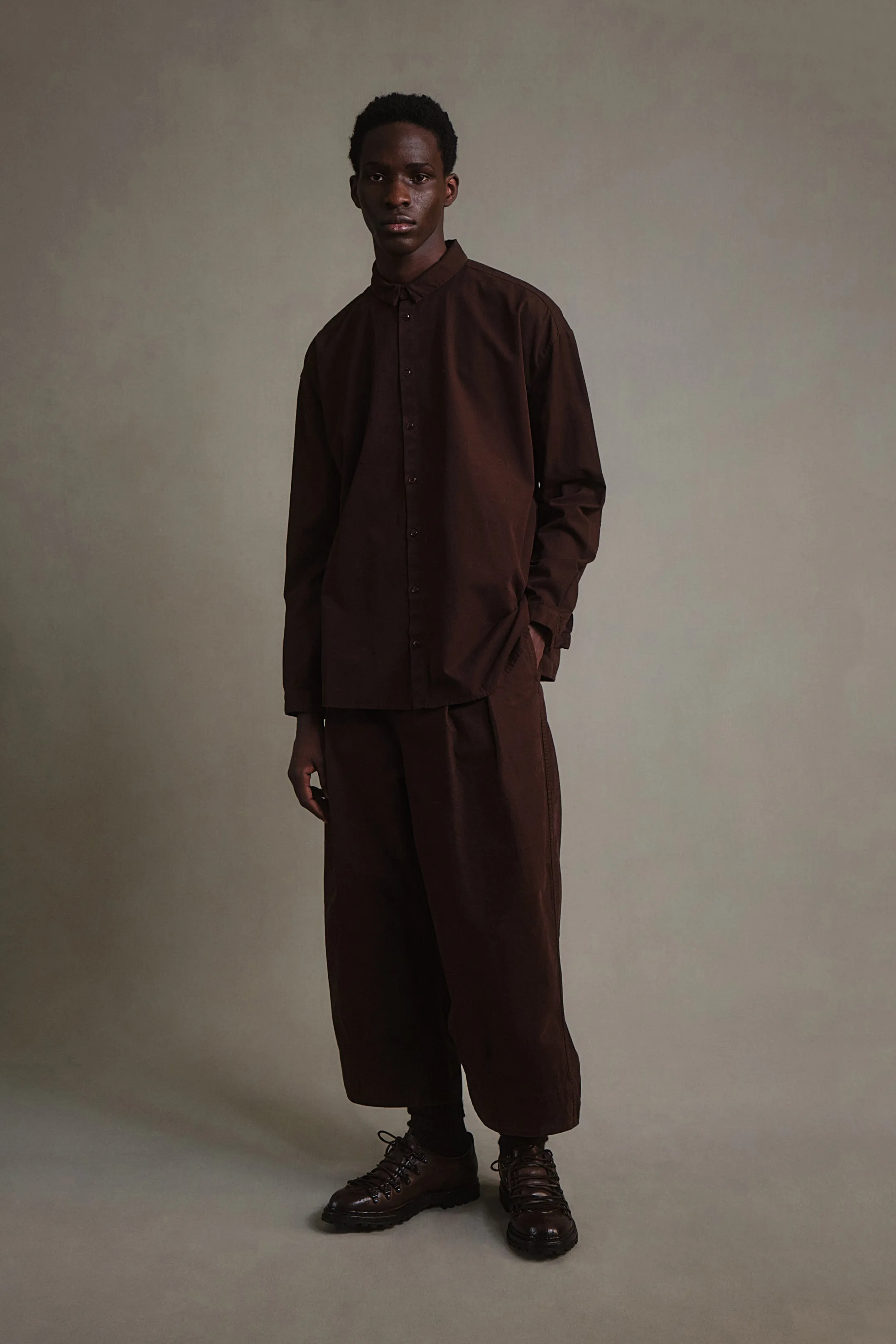 THE ETCHER TROUSER / WORK TWILL UMBER