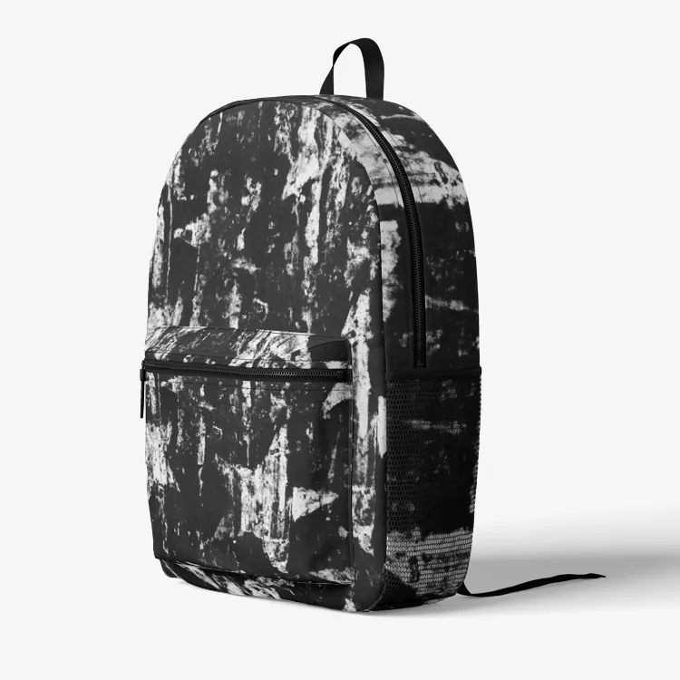 Vampire Art Grunge Stars Campus Backpacks - Black