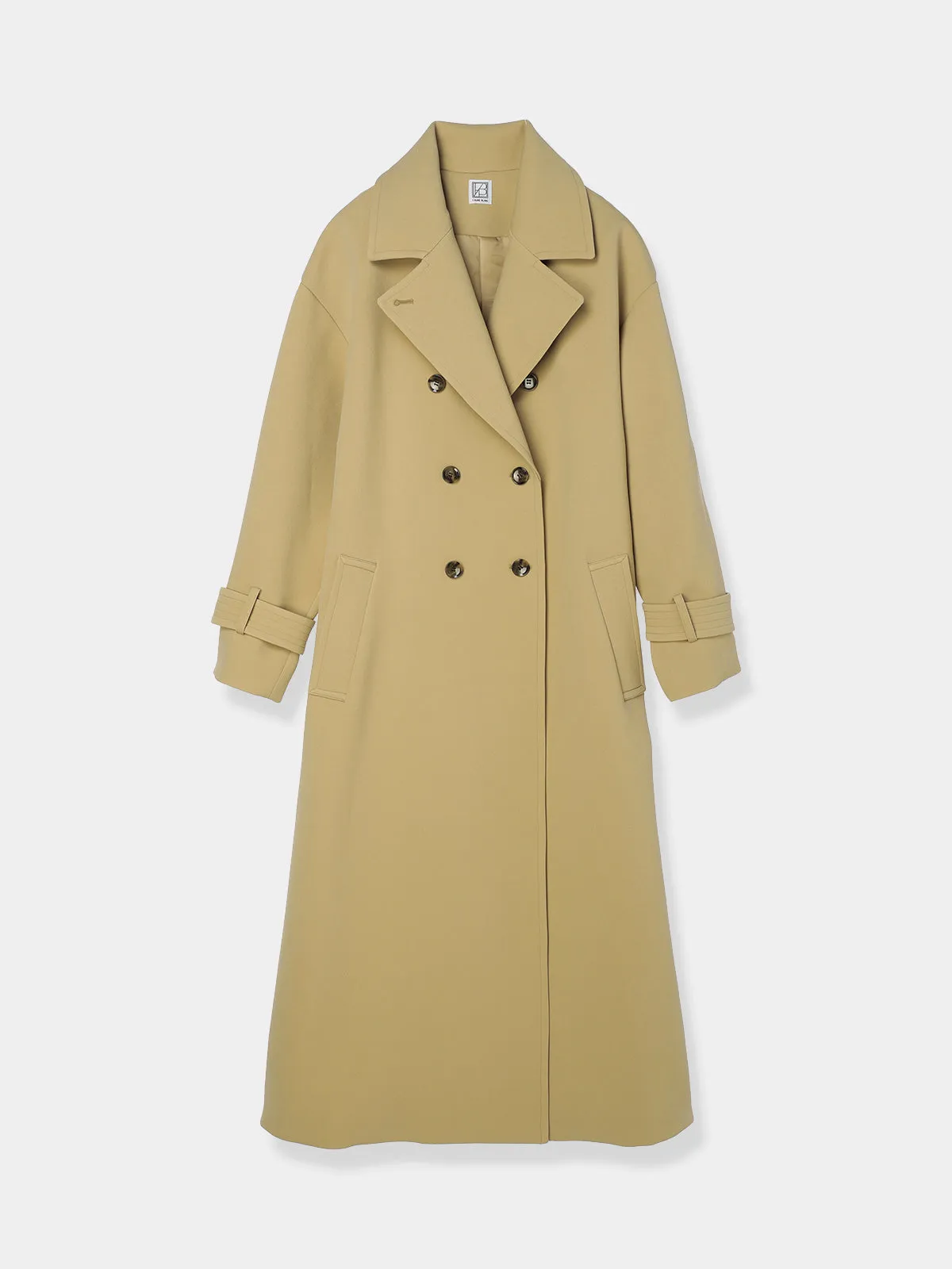 Wide belt  Trench coat