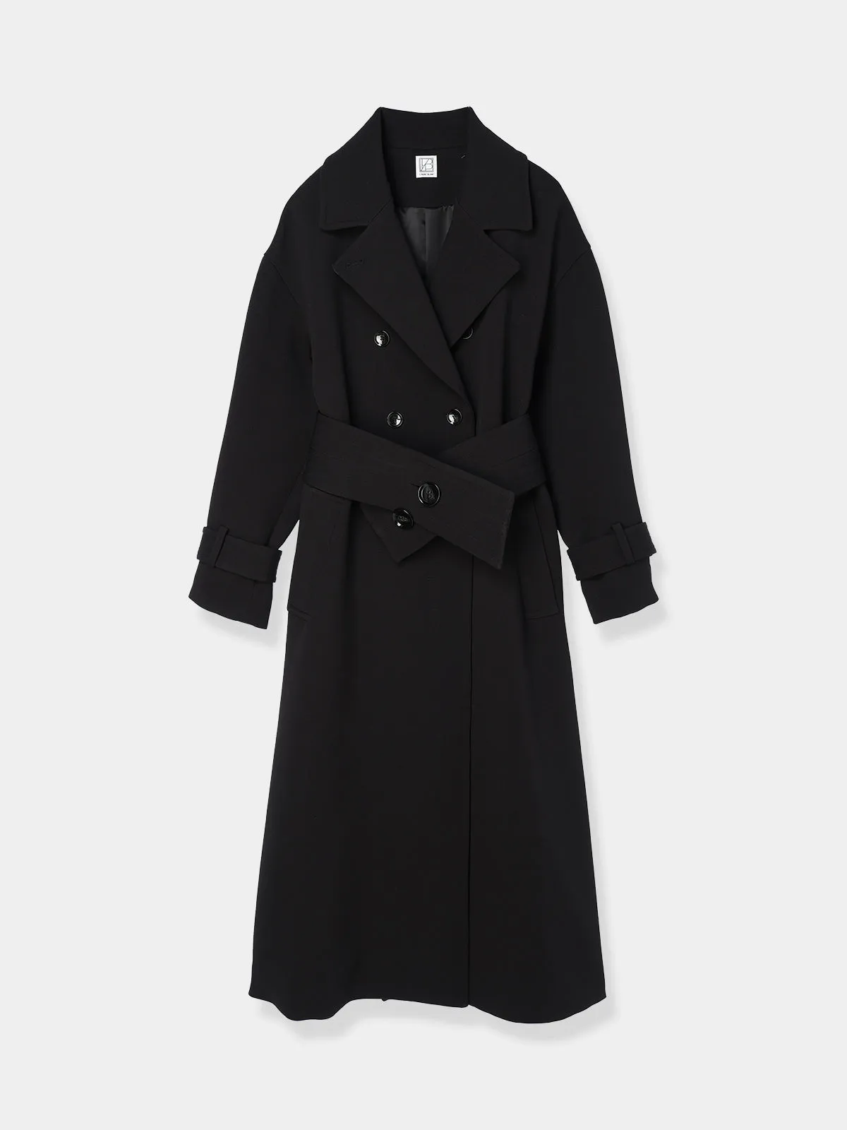 Wide belt  Trench coat